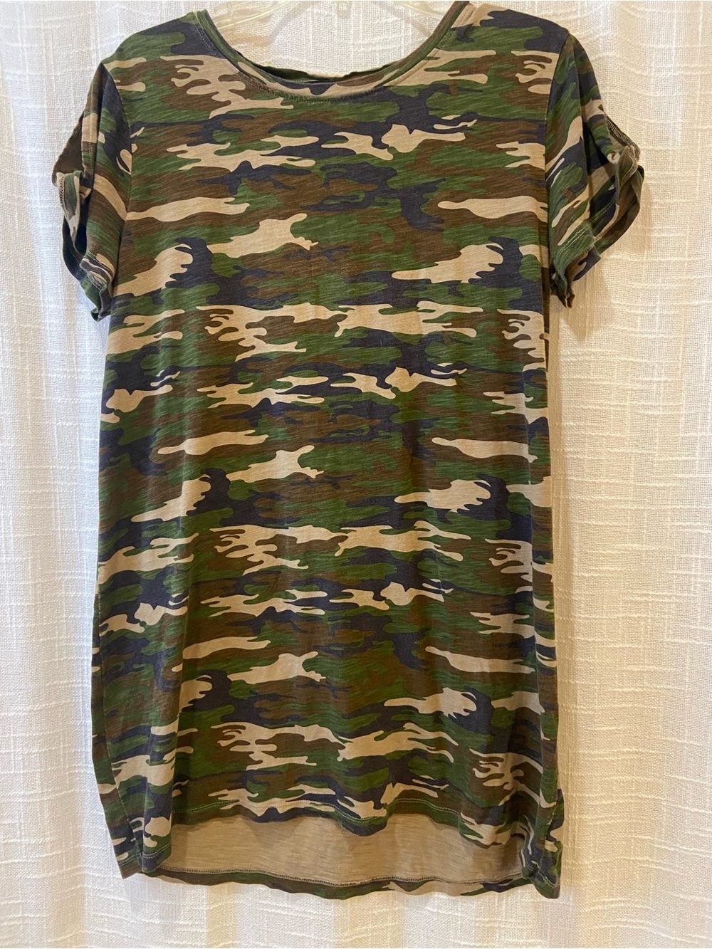 Sanctuary Camo shift mini dress